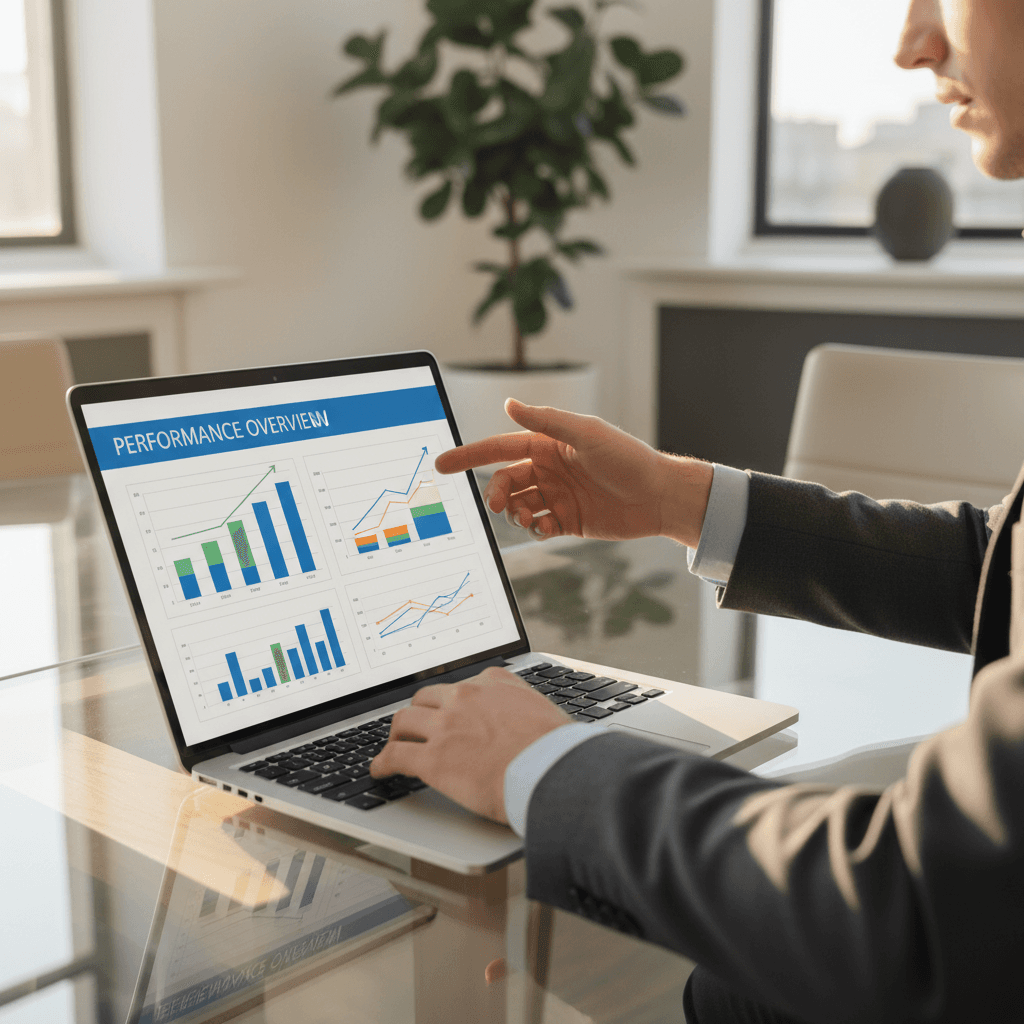 Technology consultant working with client